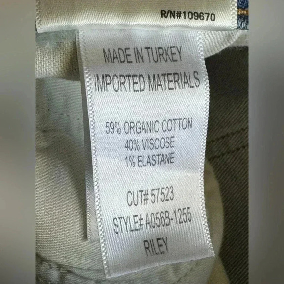 AGOLDE Jeans - Riley High Rise Straight Cut Size 32 - Picture 11 of 16